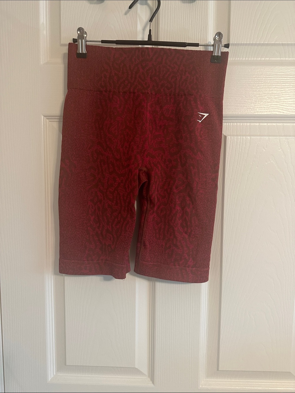 Gymshark Magenta Animal Adapt Bike Shorts